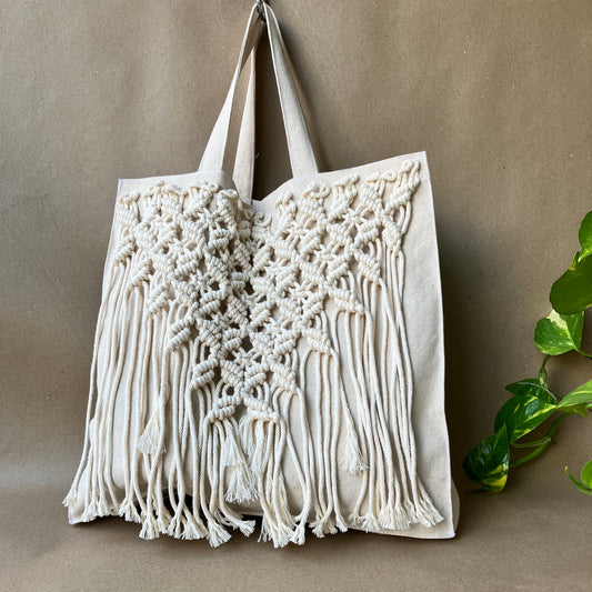 Grocery Tote Bag House of Macramé